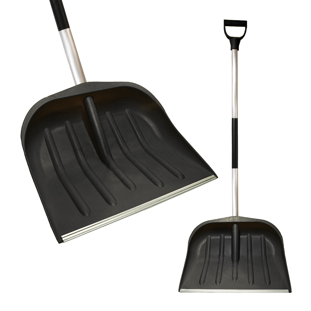 Łopata do śniegu – trzonek aluminiowy (prosty)