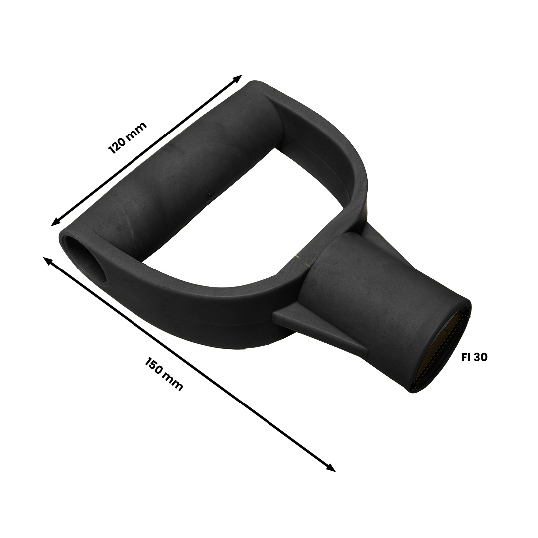 Uchwyt typu D do trzonka Ø30 mm 2