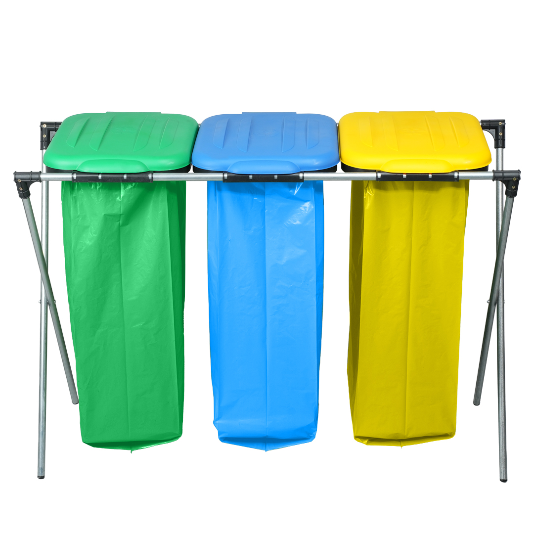 Stojak do segregacji – 3 komory (3 × 120 L) 5